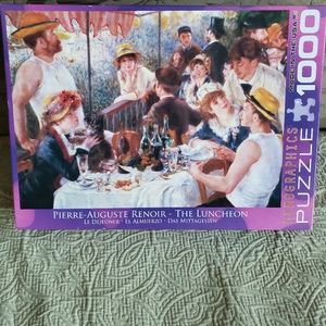 Puzzle. 1000 pieces. Subject: Renoir.